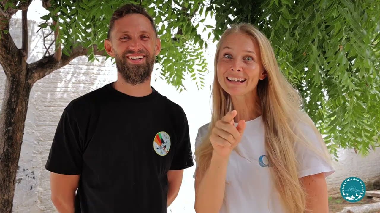 Isaías e Nicole Huber, diretores da Global Mission School